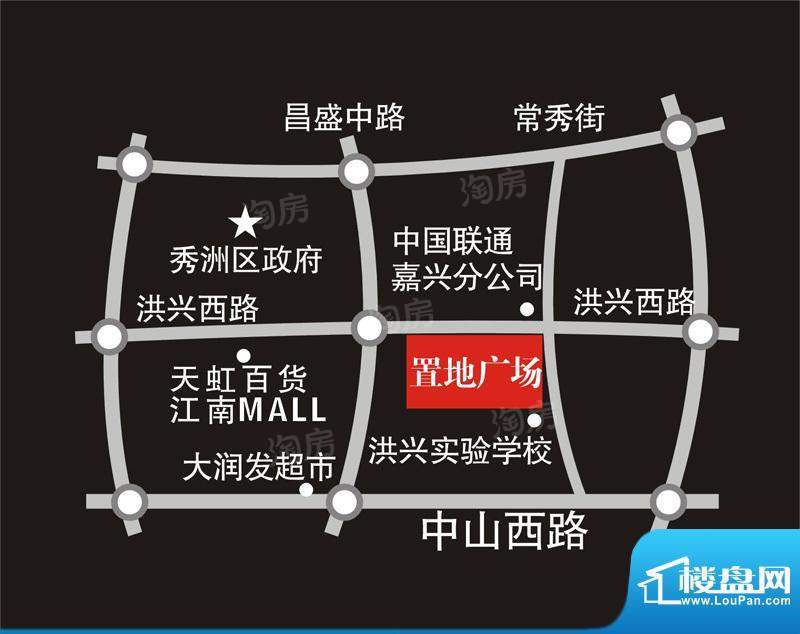 置地广场配套图