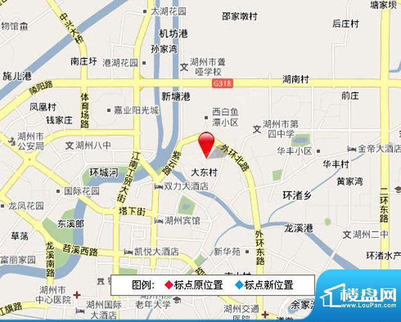 日月城三期中央世家配套图