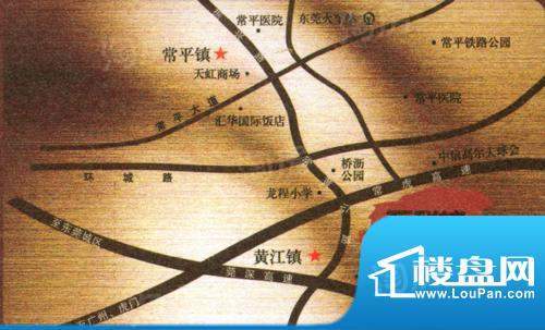 万科城六期琥珀郡配套图