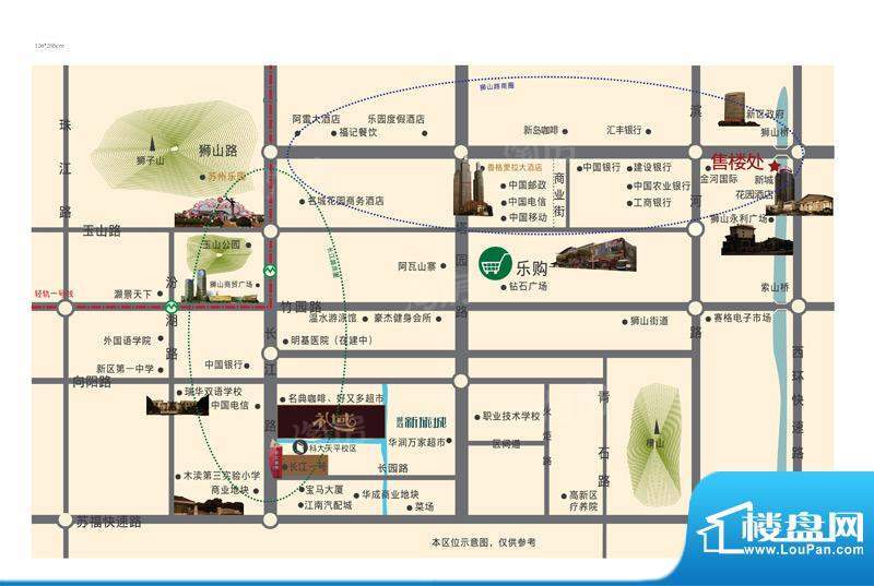 诚河新旅城配套图