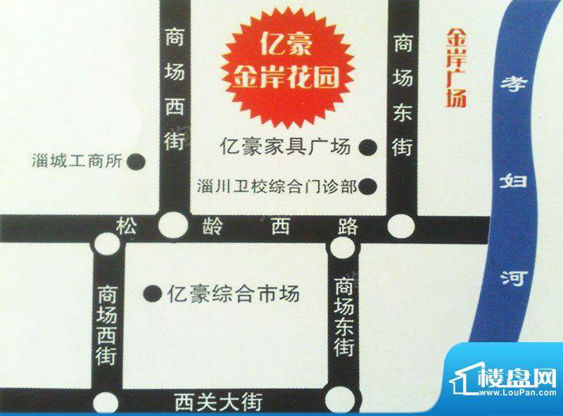 金岸花园配套图
