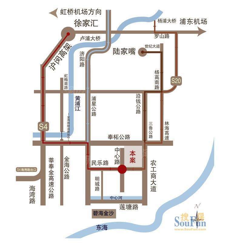 世茂爱马尚郡别墅配套图