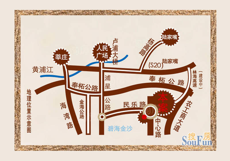 世茂爱马尚郡别墅配套图