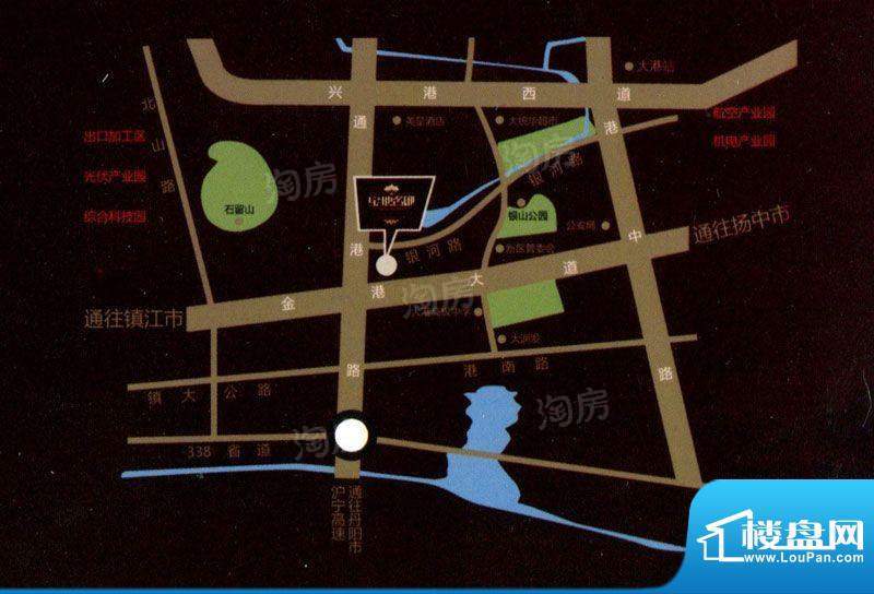 宝地名邸配套图