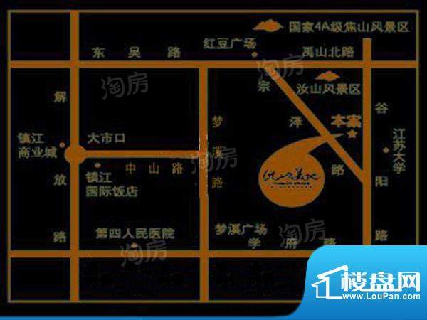 优山美地配套图