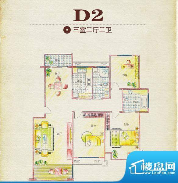 圣地雅格一期多层17面积:121.00m平米