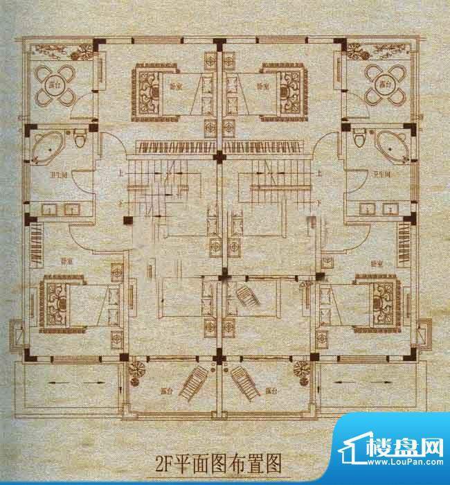 德林艺墅一期双拼别面积:320.00m平米