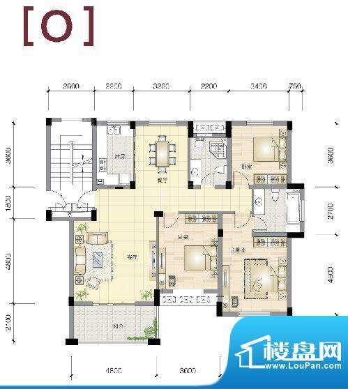 永安新城家园多层O户面积:137.00m平米