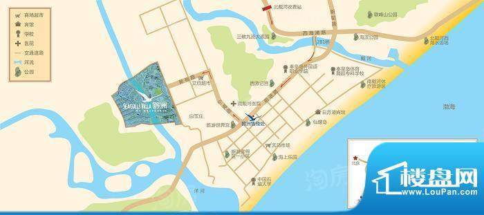 鸥洲配套图
