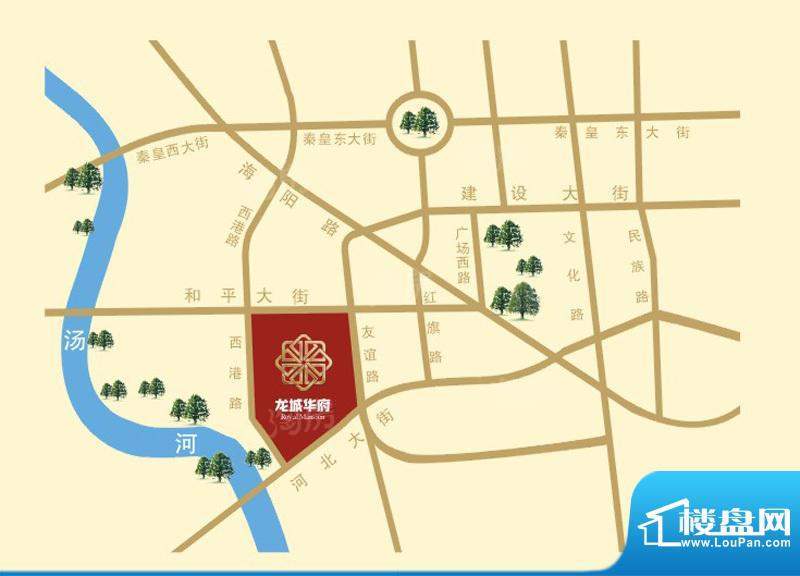 龙城华府配套图