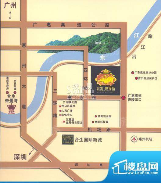 合生愉景湾配套图