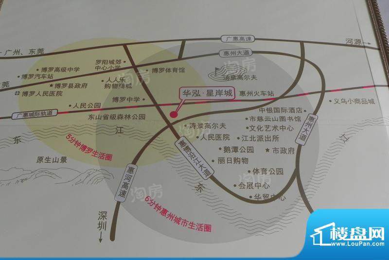 星岸城配套图