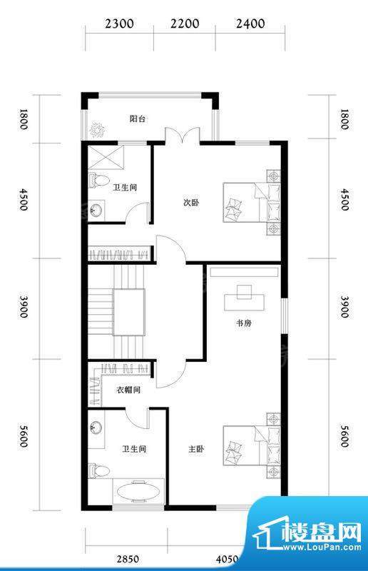 涑堤春晓C户型291平面积:0.00m平米