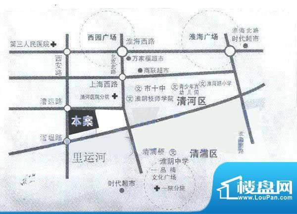 大河新城配套图