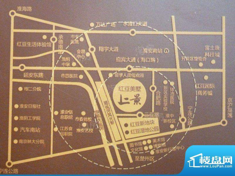 红豆美墅配套图