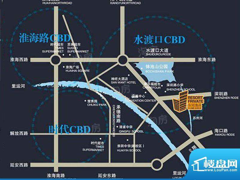 东冠逸品花园配套图