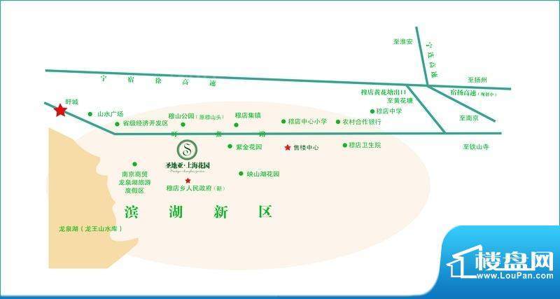 上海花园配套图