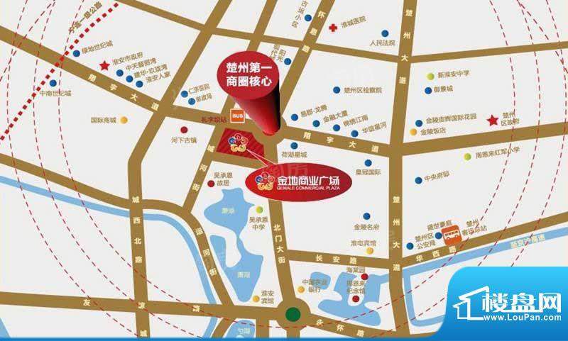 金地商业广场配套图