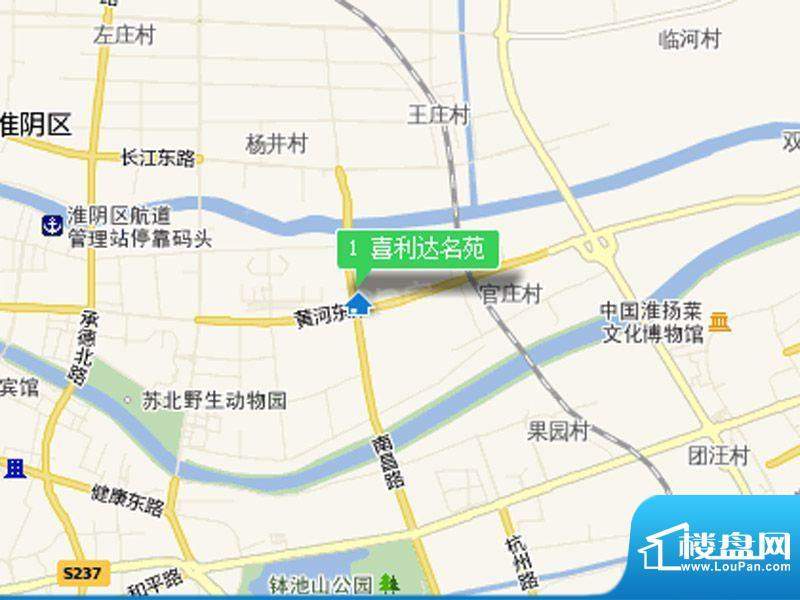 喜利达名苑配套图