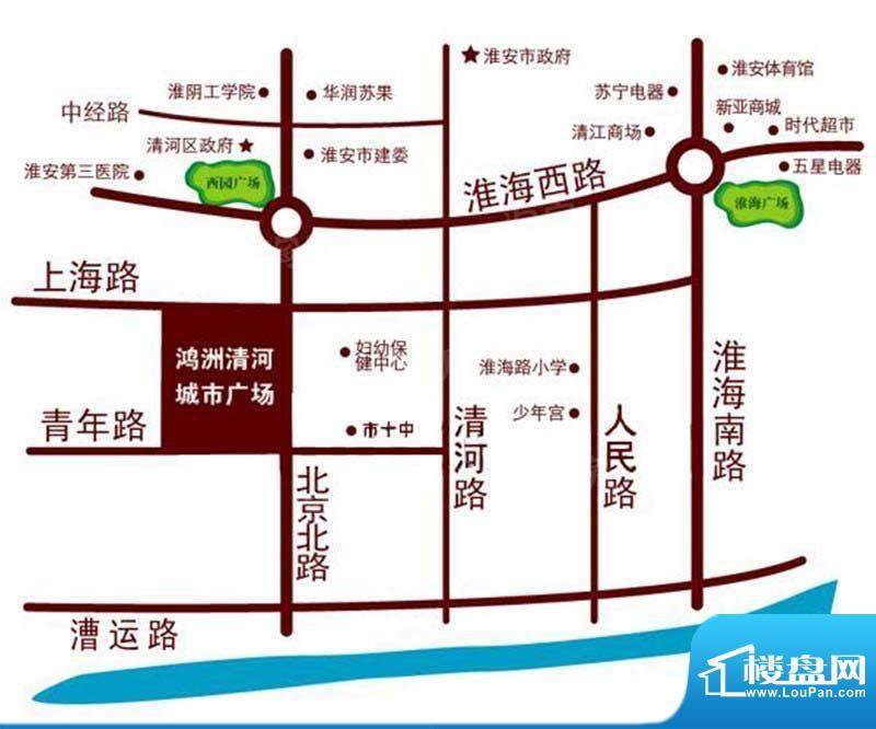 清河城市广场配套图