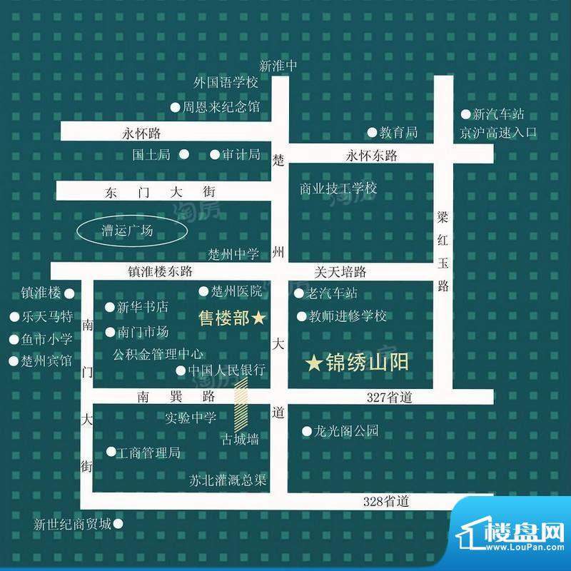 锦绣山阳配套图