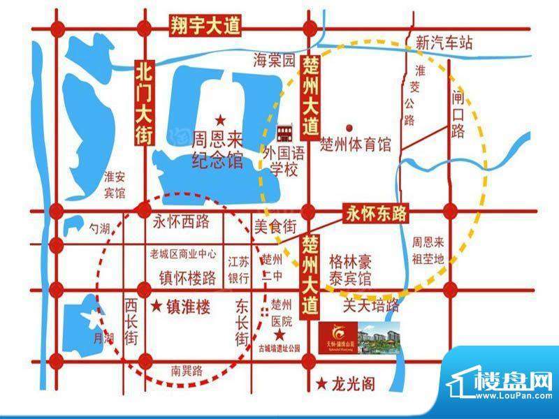 锦绣山阳配套图