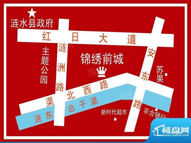 锦绣前城配套图
