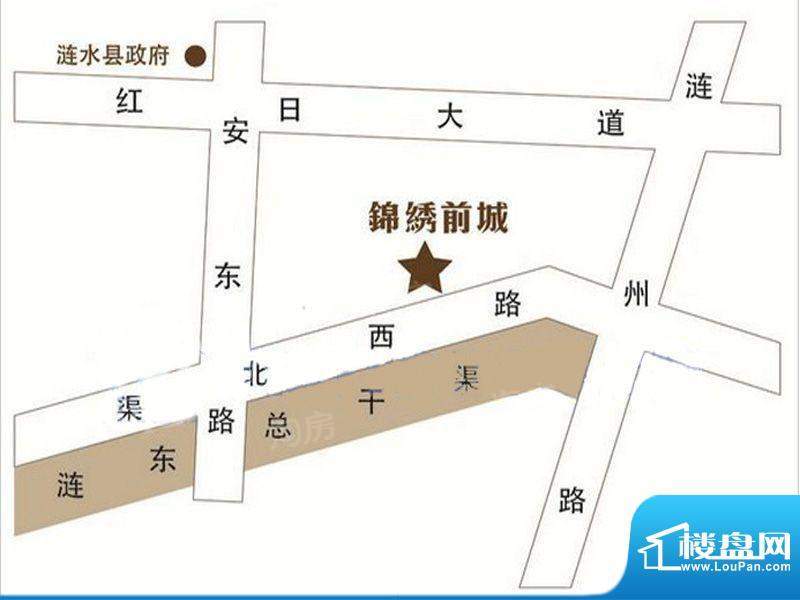 锦绣前城配套图