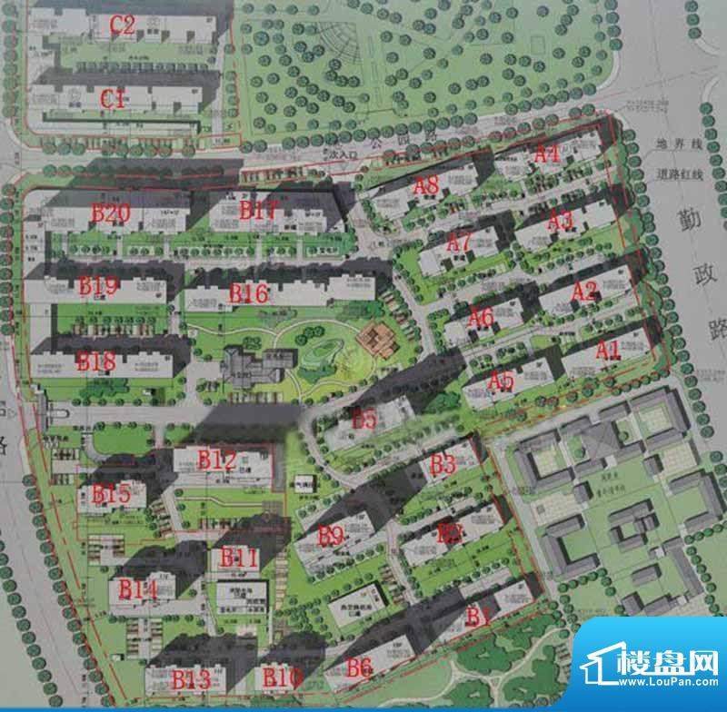 一号生活大院配套图