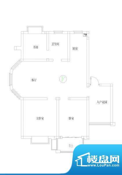 东方凯旋城-户型F面积:0.00平米