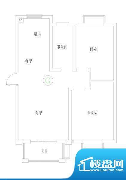 东方凯旋城-户型G面积:0.00平米