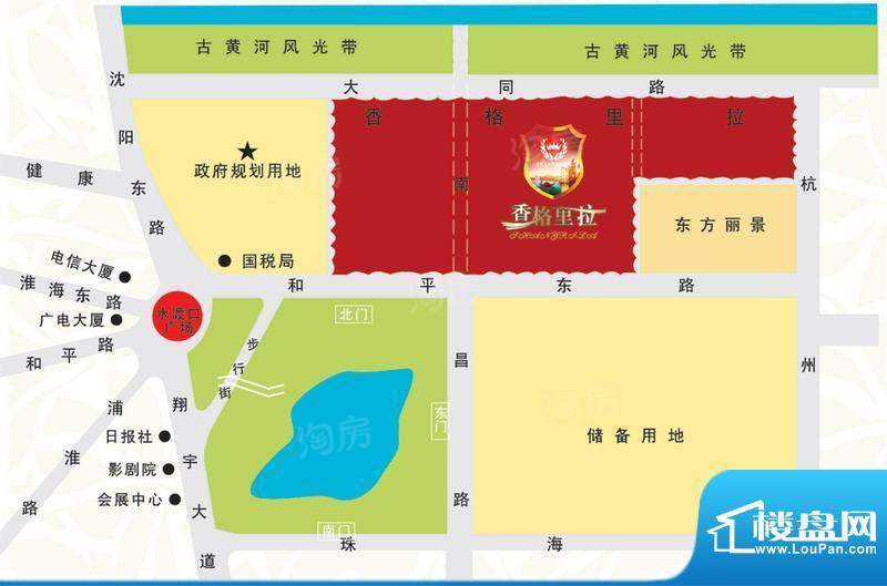 香格里拉花园配套图