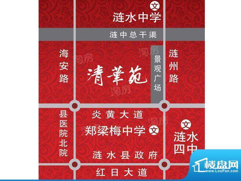 新港清华苑配套图