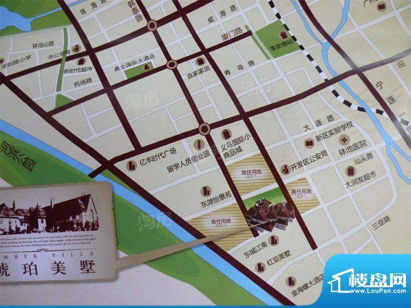 琥珀美墅配套图