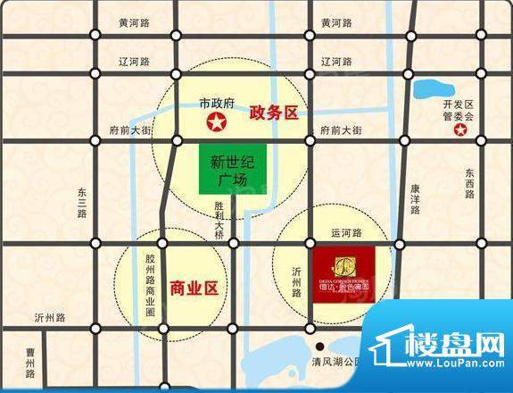 德达金色家园配套图