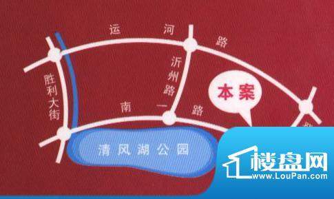 水岸天华配套图