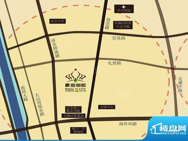 豪庭御都配套图
