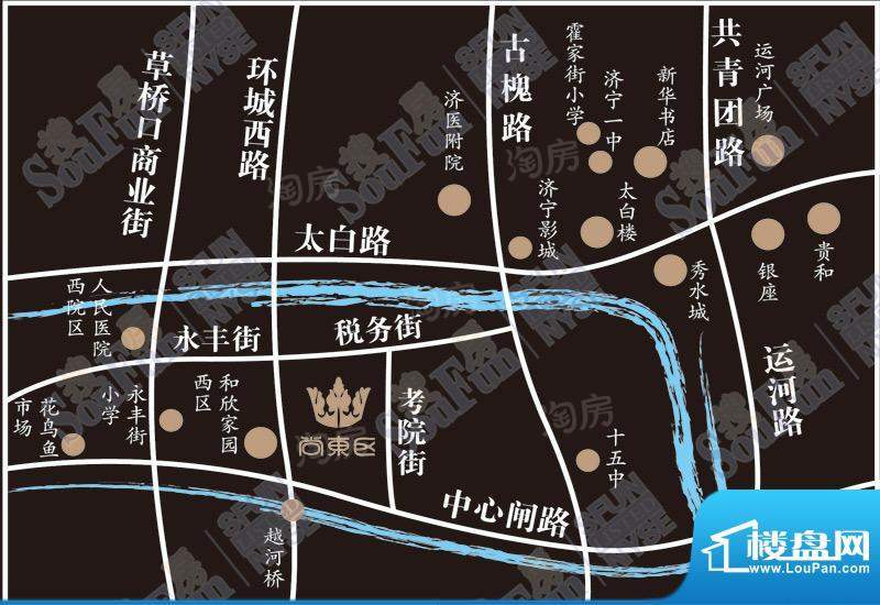 尚东区配套图