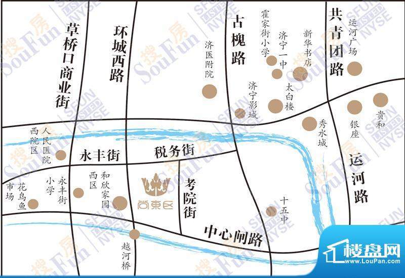 尚东区配套图