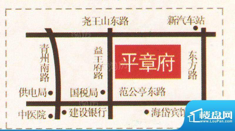 平章府配套图