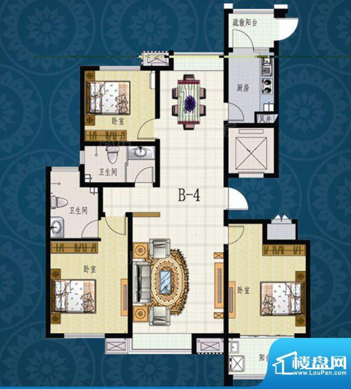 恒信龙熙园3室2厅0卫