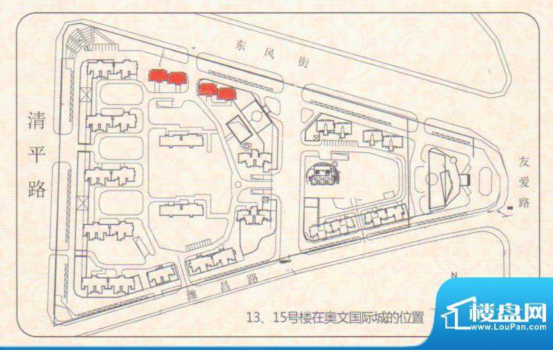 奥文国际城配套图