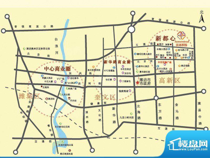 润福家园配套图