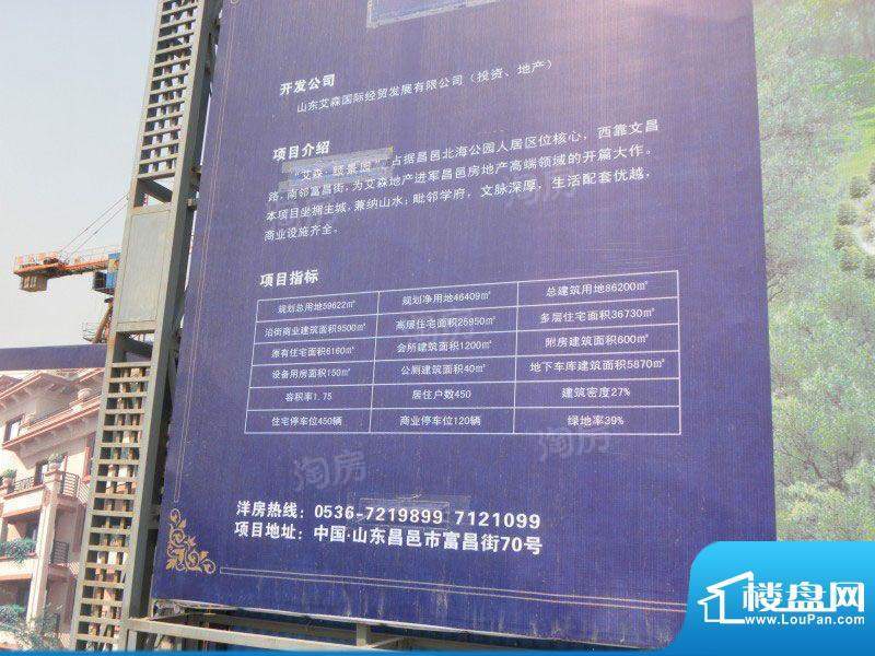 艾森颐景园配套图