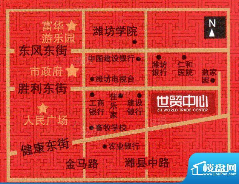 世贸中心配套图