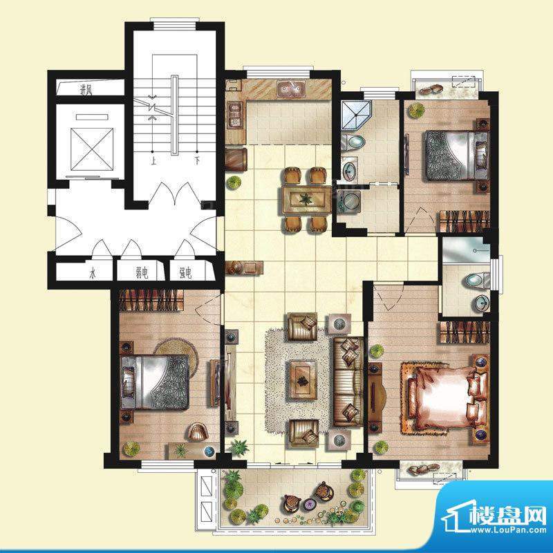 京华茗苑39#、42#小面积:121.00平米