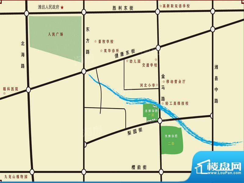 十甲花园二期水岸华府配套图