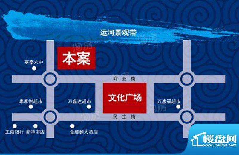 学府嘉苑配套图