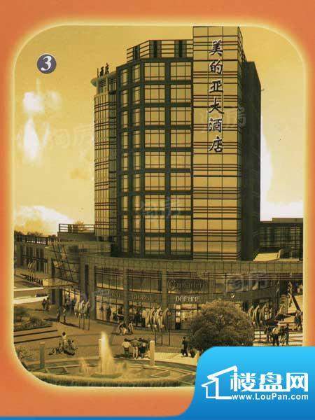美的亚城市广场配套图