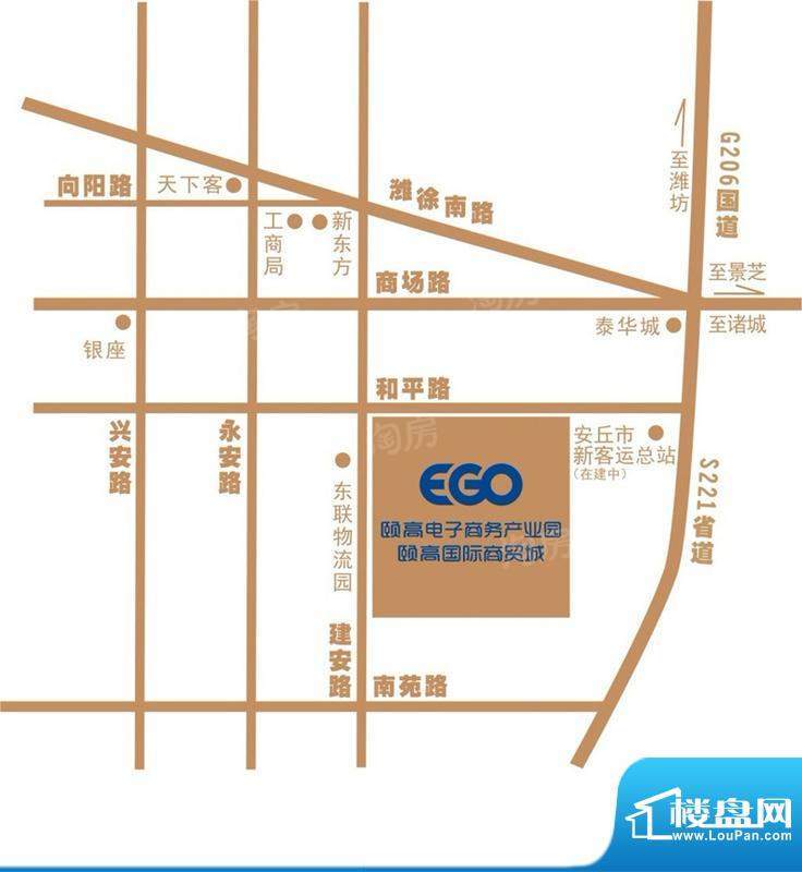 颐高国际商贸城配套图